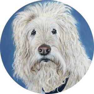 CHARLIE NEUFELD, ACRYLIC, COMMISSION, 20” BY 24”, 2021